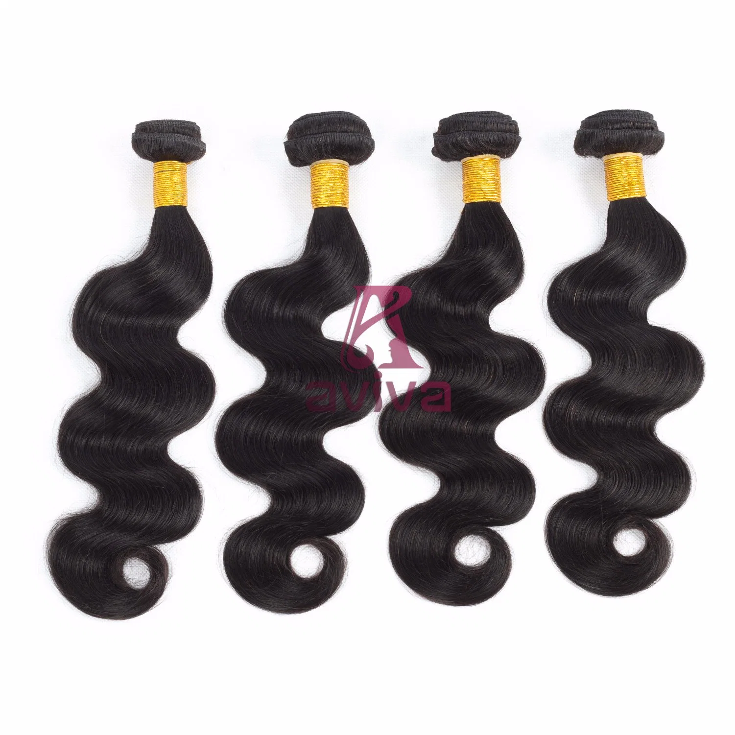 Brazilian Body Wave Virgin Hair Weave Natural Color Remy Human Hair Extension