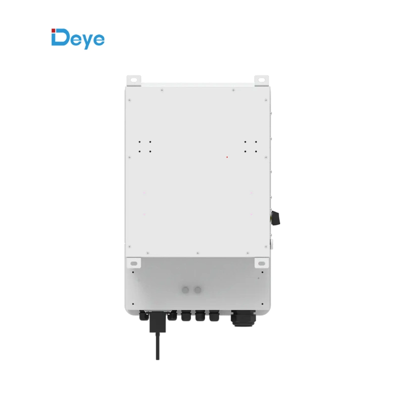 Inversor híbrido Deye de 8 kw, 10 kW, 12 kW, sistema elétrico trifásico Inversores híbridos solares