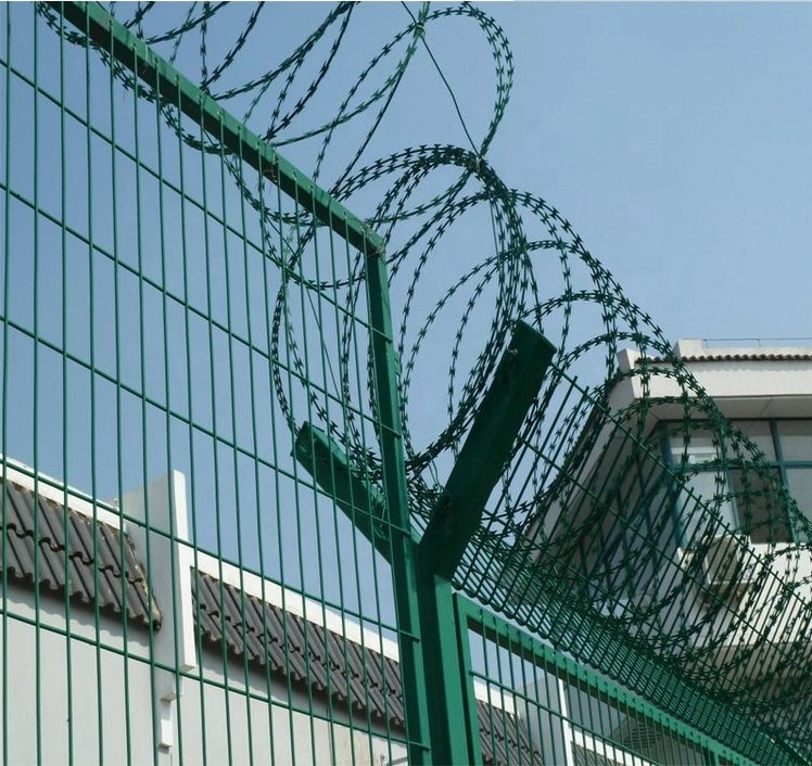 Stainless Steel Concertina Wire Border Barrier