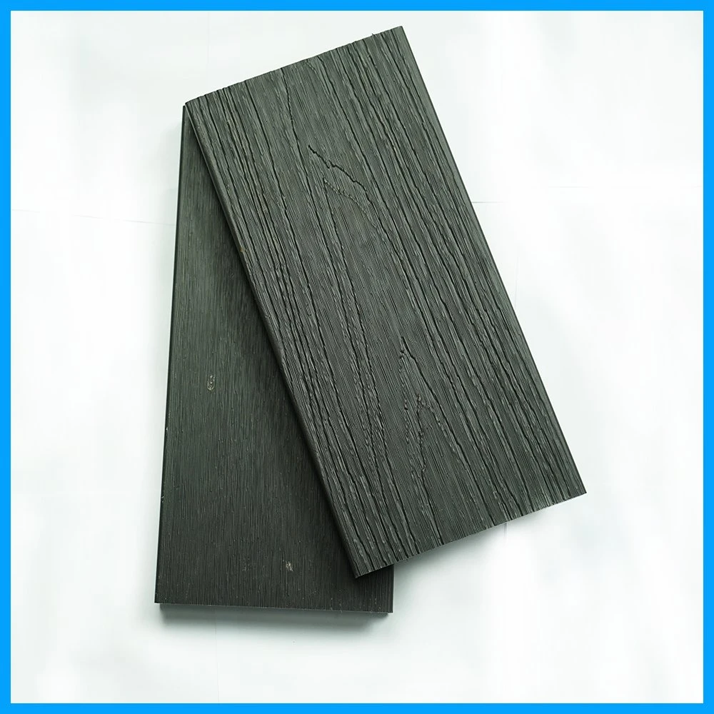Co-extrusão plástico de madeira à prova de som Composite WPC pavimento de placa de plataforma 138 * 23 mm