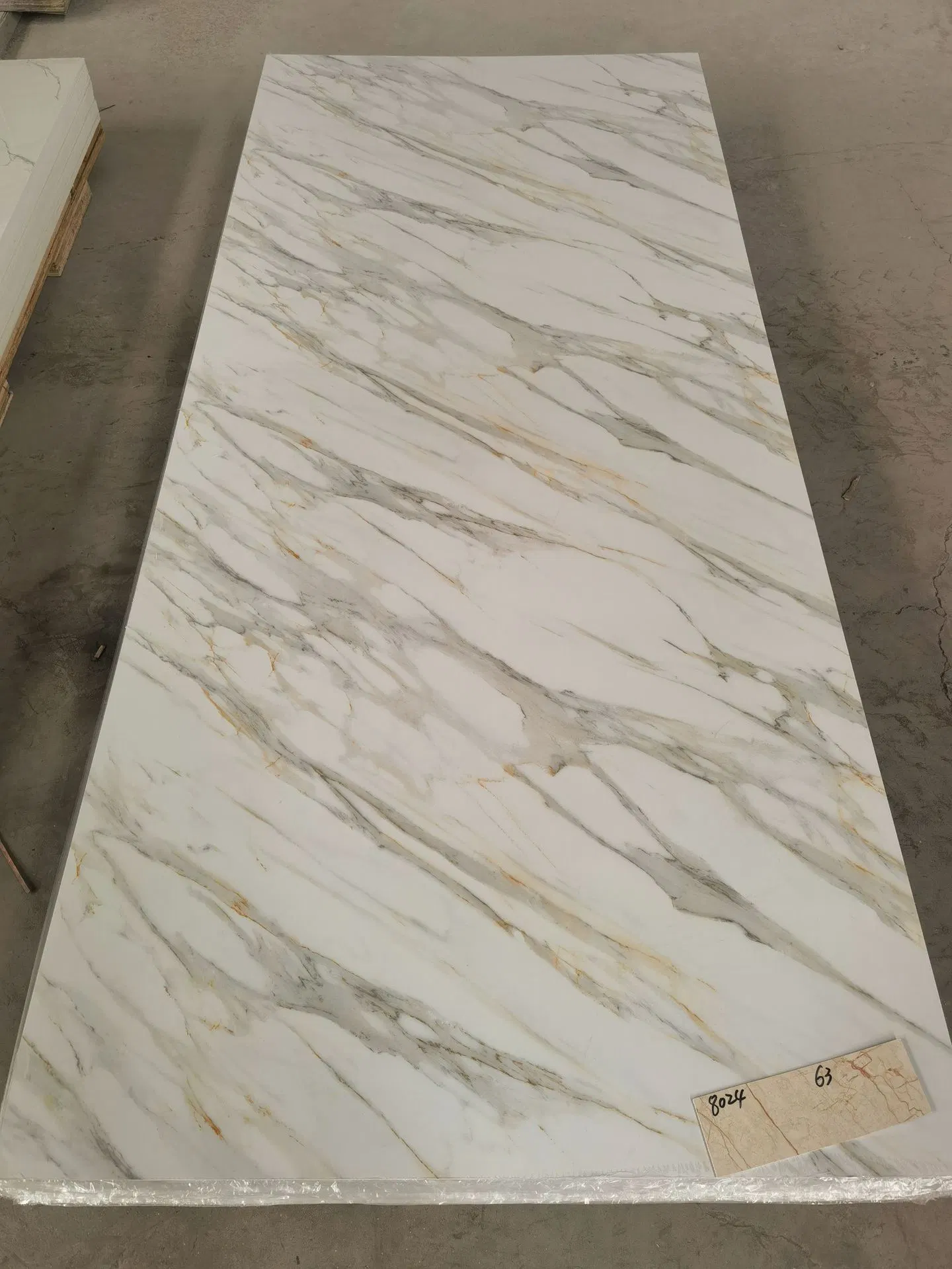 1220X2440mm 3mm PVC Marble Sheet / UV Board Price