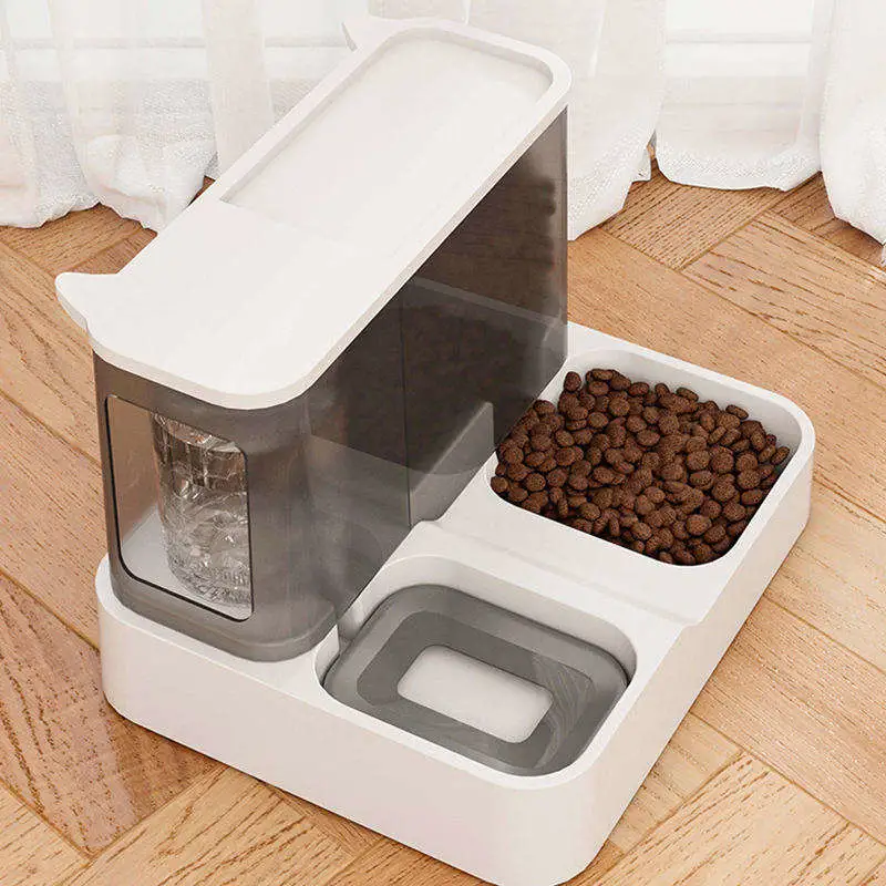 PP Intelligent Safe Food Dog Water Bowl Control Private Pet Automatic Feeder