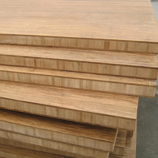 Strand Woven Carbonized Bamboo Tabletops