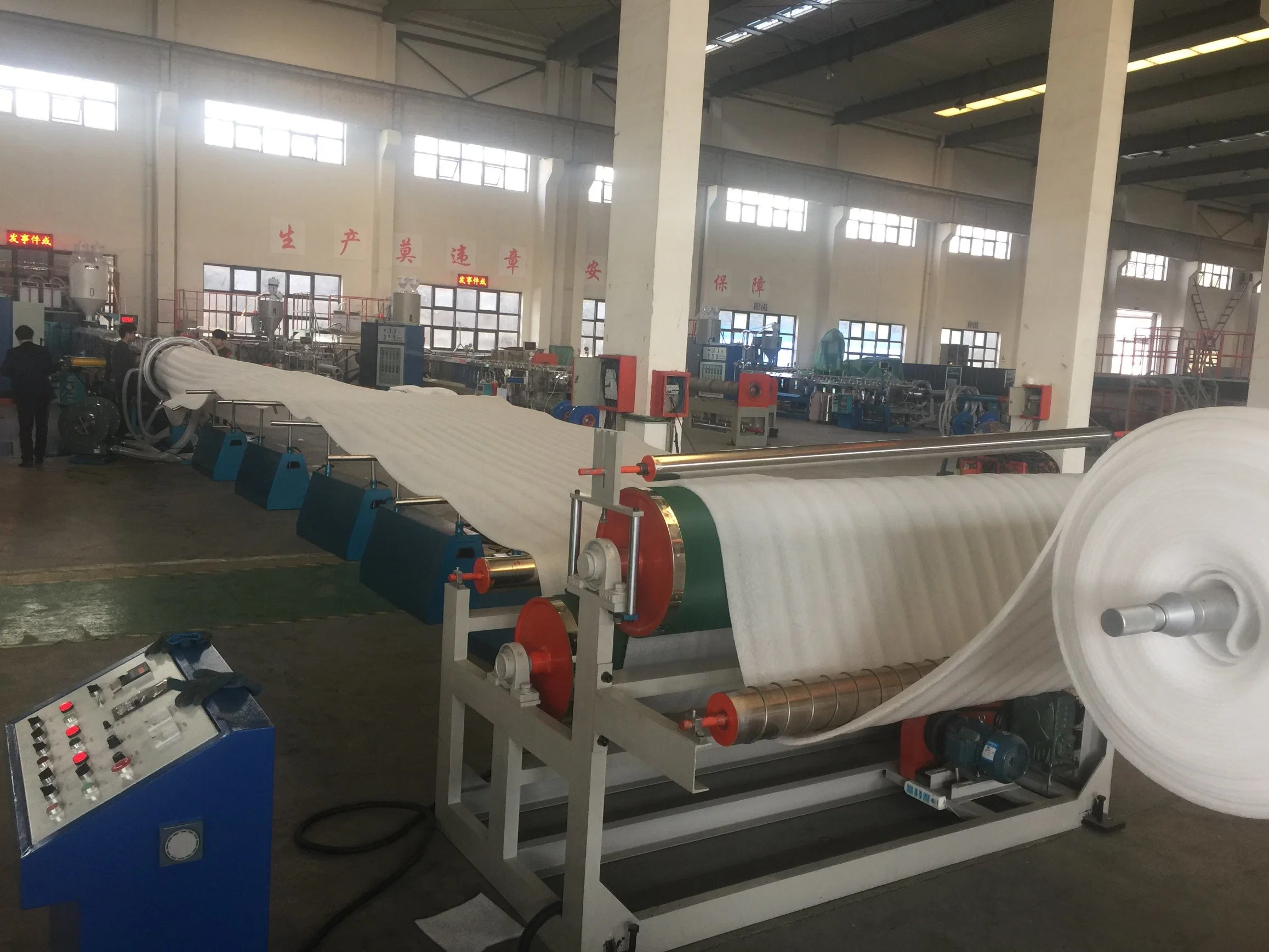 High quality/High cost performance EPE Foam Machine Extruder Model Jc-180 Sold to India/Thailand/Pakistan Sleeping Bed Mattress