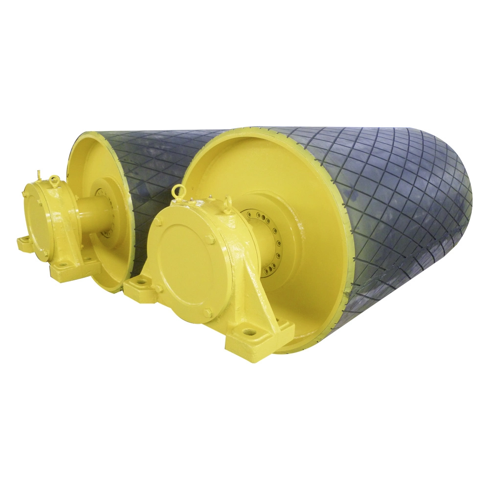 JIS Standard Belt Conveyor Bend Pulley for Fertilizer Plant