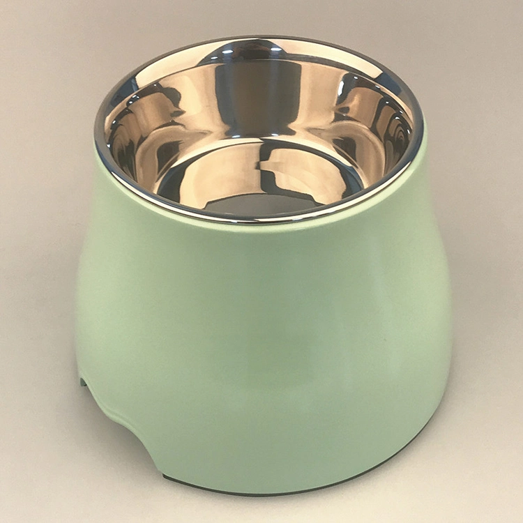 Dog Bowl, Protective Feeder, Anti-Knock, Water Fountain, Anti-Slip Cat Bowl