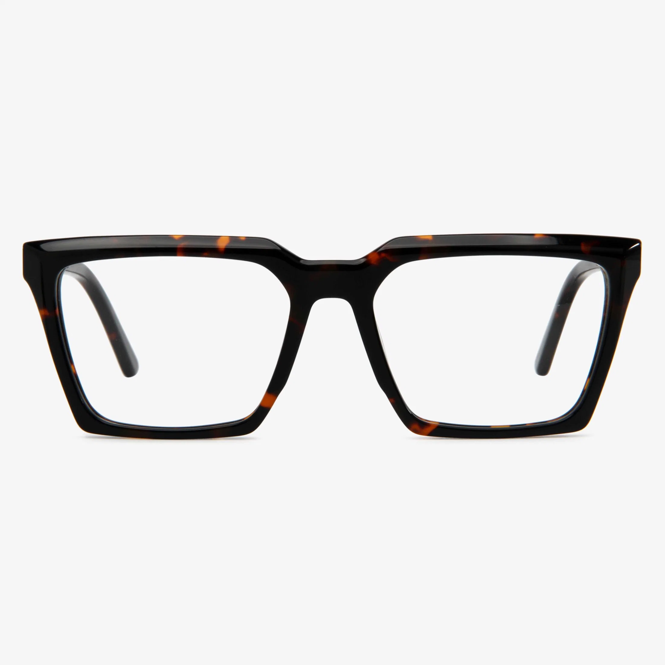 Fashion Slim Square Shape Acetate Eyeglasses Optical Frame for Woman Men