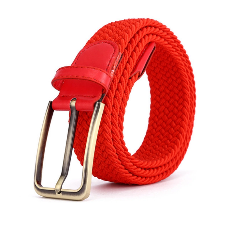 Ceinture hommes et femmes S Nouvelle couleur ceinture en cuir simple Ceinture de sport élastique résistante