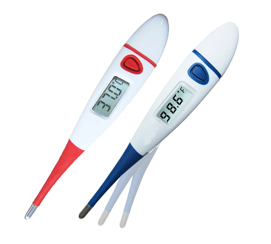 Digitales klinisches Baby-Thermometer mit LCD-Display und flexibler Spitze für Kleinkinder und Kleinkinder