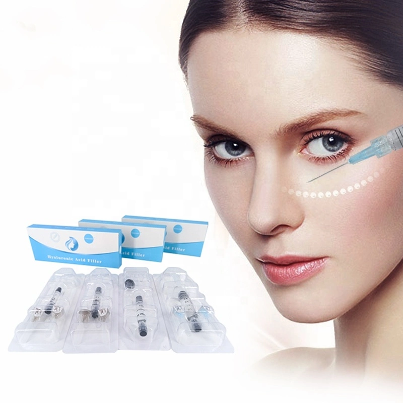 Injectable 2ml Dermal Filler Anti-Wrinkle Injection Hyaluronic Acid Face Filler