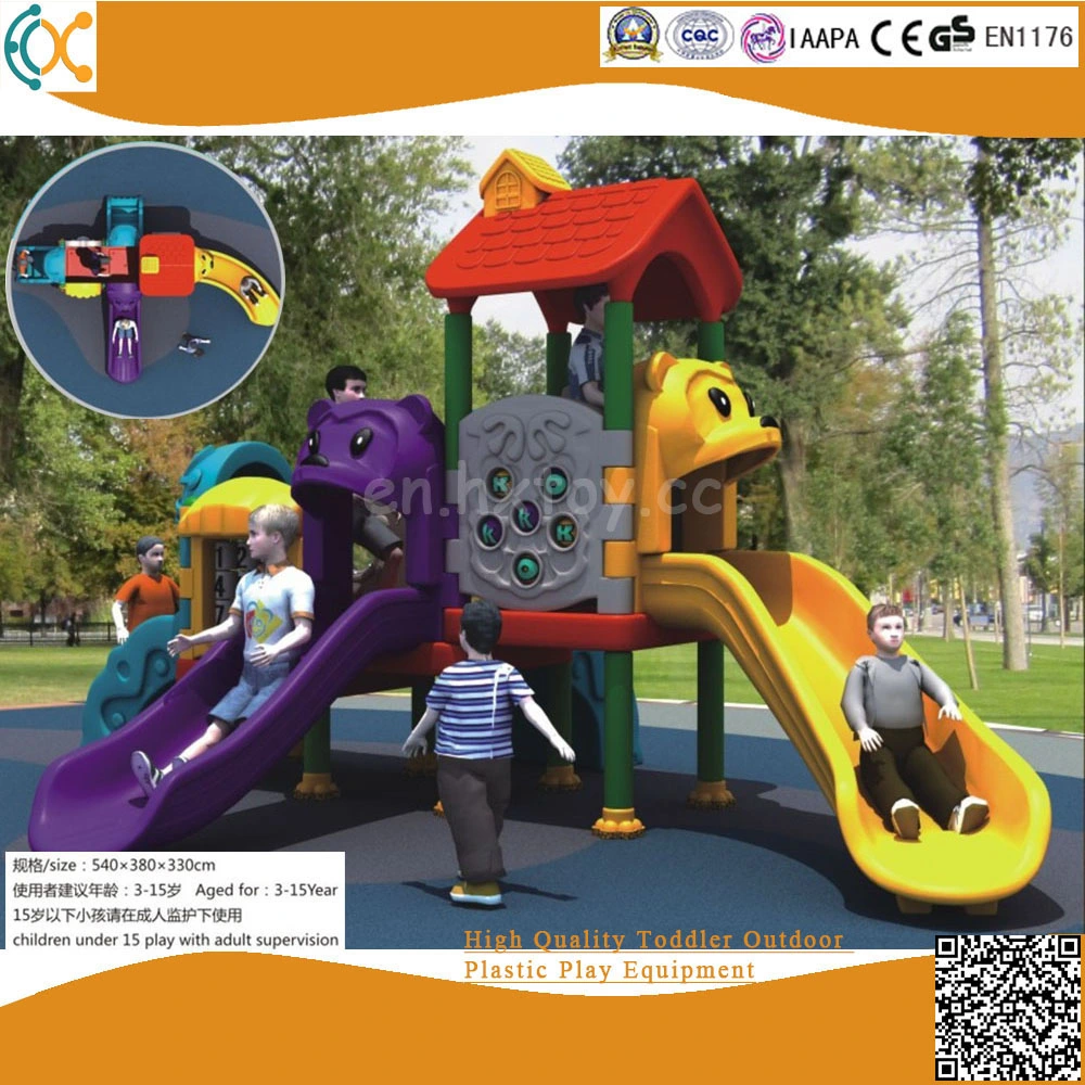 High quality/High cost performance Toddler Outdoor Plastic Play Equipment