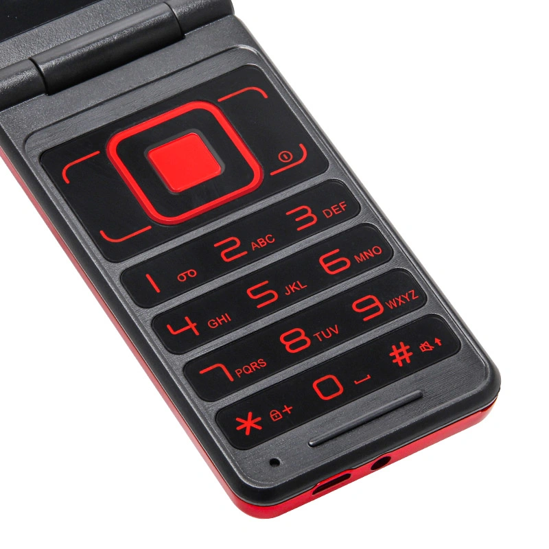 2G GSM Kepad Flip Phone 2.4" con muy buen precio.