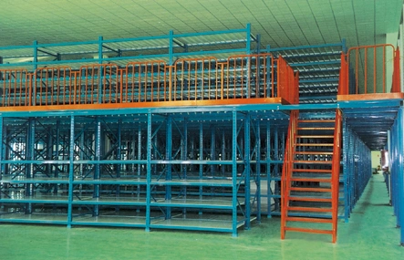 Long Span Storage Steel Mezzanine Floor Racking for Warehouse