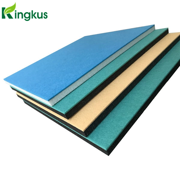 Fireproof Polyester Fiber Panel and Felt Composite Panel for Wall Cladding
