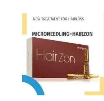 La croissance des cheveux marque Hairzon Dermica 2ml* 10 ampères Améliorer la circulation sanguine contre la perte de cheveux d'injection de mésothérapie