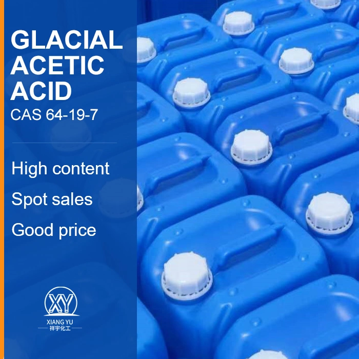 Acide acétique glacial spécialisé (cas 64-19-7) pour la production d'adhésif