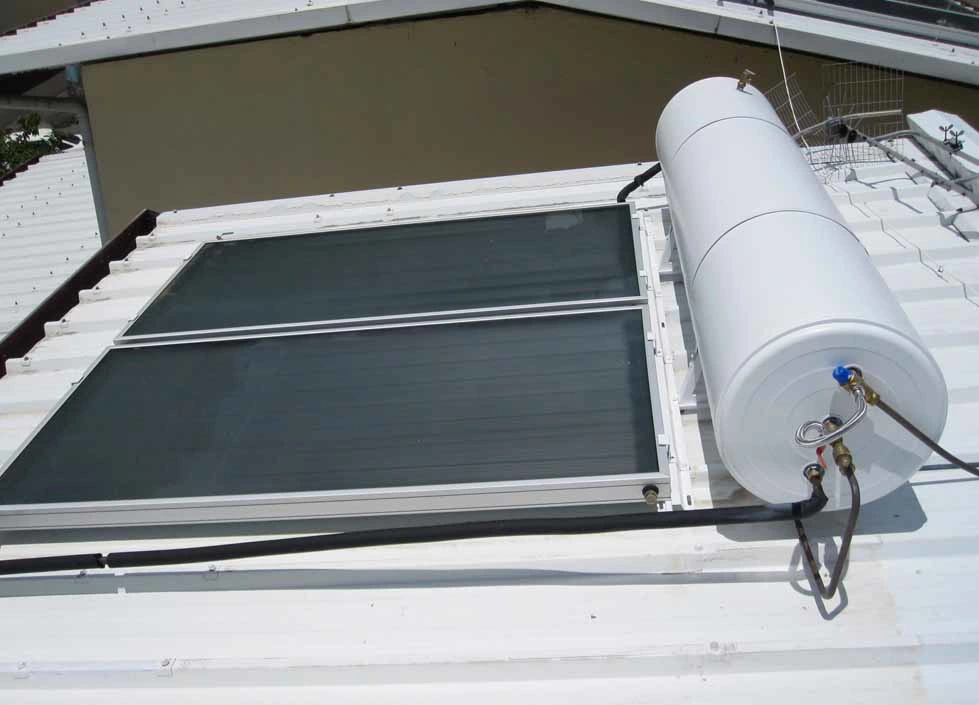 Flat Panel Solar Water Heater System