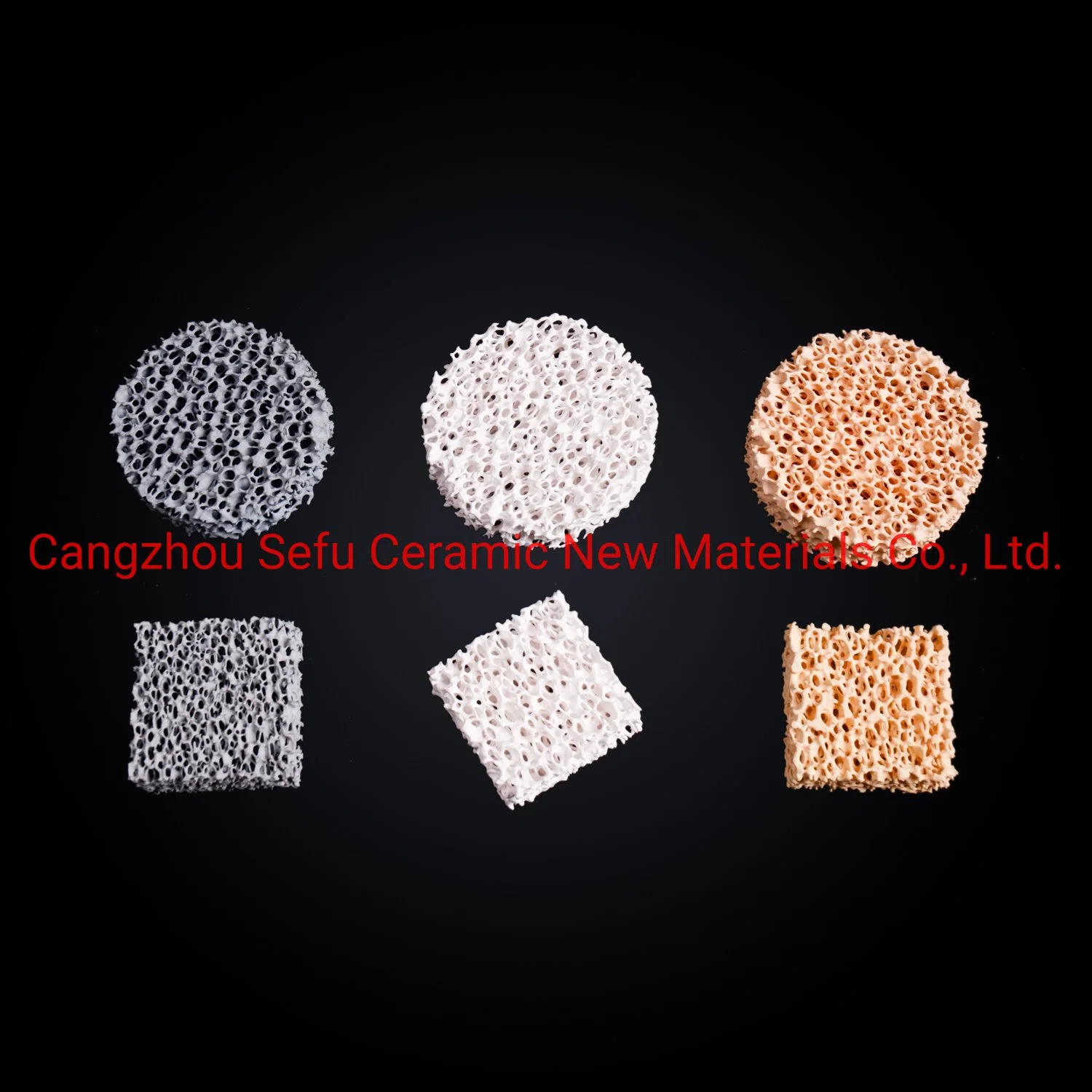 Foundry Industry Ceramic Foam Filter (Material: Alumina, Silicon Carbide, Zirconia,)