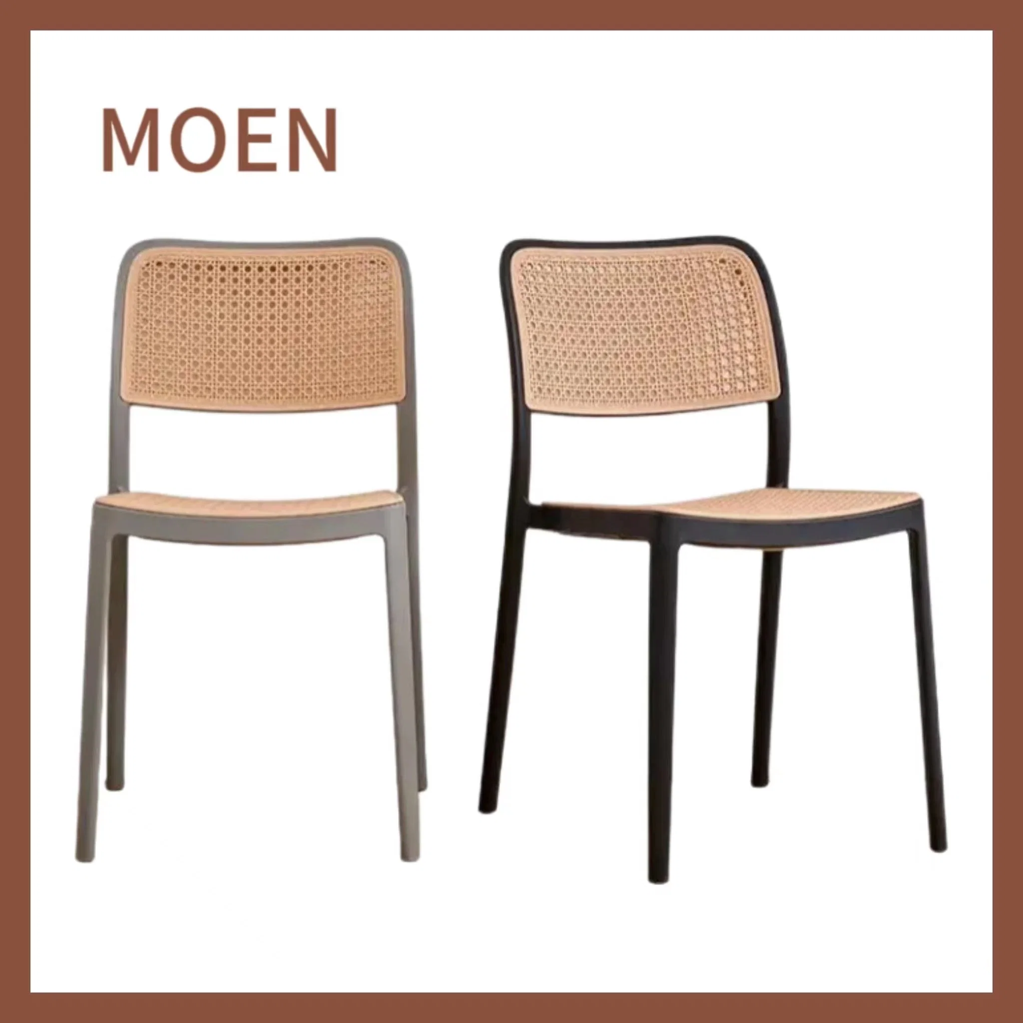 Wholesale/Supplier High quality/High cost performance  Outdoor Garden Furniture Stackable Chairs PP Garden Dinning Chair