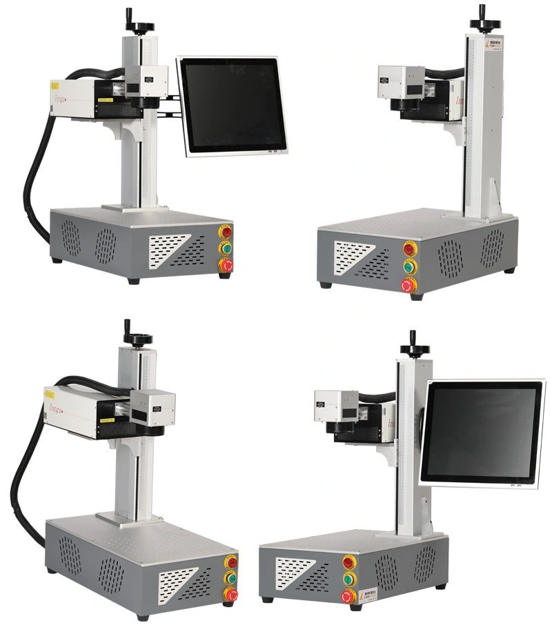 Raycus marcador marcadora láser láser de fibra de origen de IPG de metal y plástico