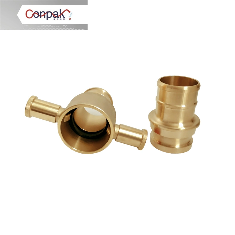 2.5inch BS336 Instantaneous Fire Hose Coupling in Brass Material