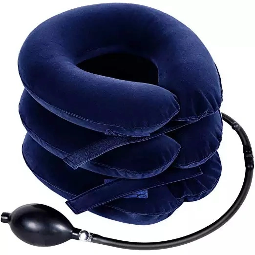 Physical Therapy Air Inflatable Medical Equipment Home Neck and Shoulder Relaxer Cervical Traction Device