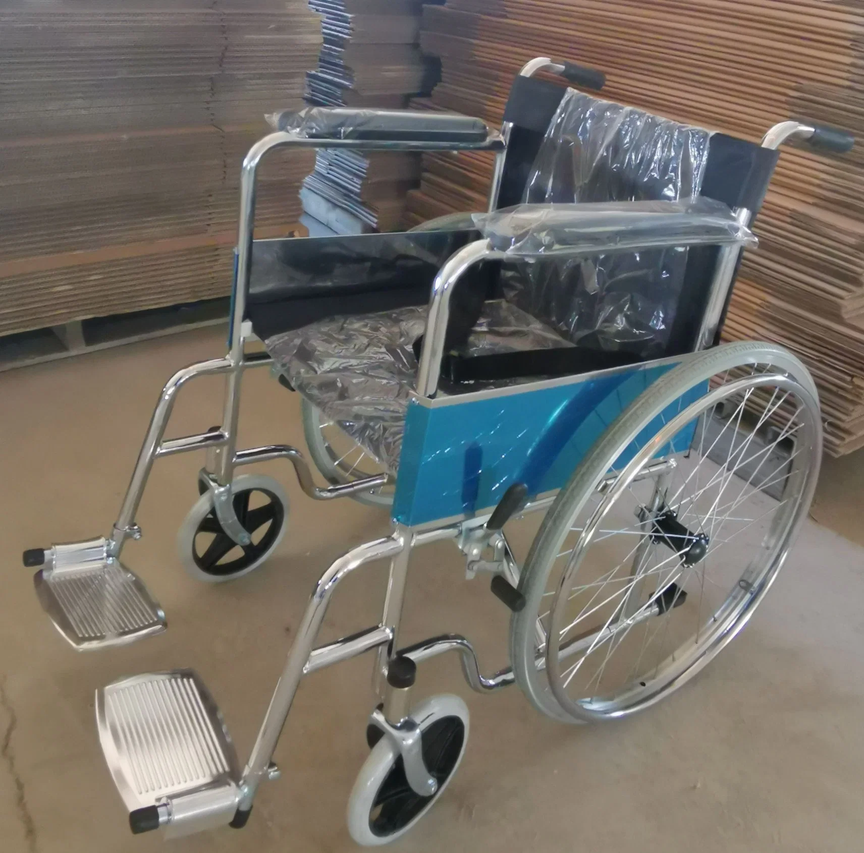 New 809 Foldable Electric Medical Equipment Folding Wheelchair