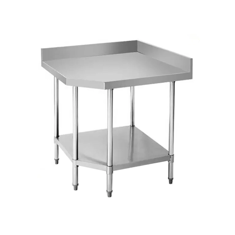 new product stainless steel two layer hand push trolley for transport and delivery of food