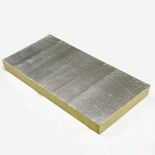 Class a Fire Resistance External Wall Thermal Insulation 120kg/M3 140kg/M3 50mm 75mm 100mm Rock Mineral Wool Board/Slab/Sheet