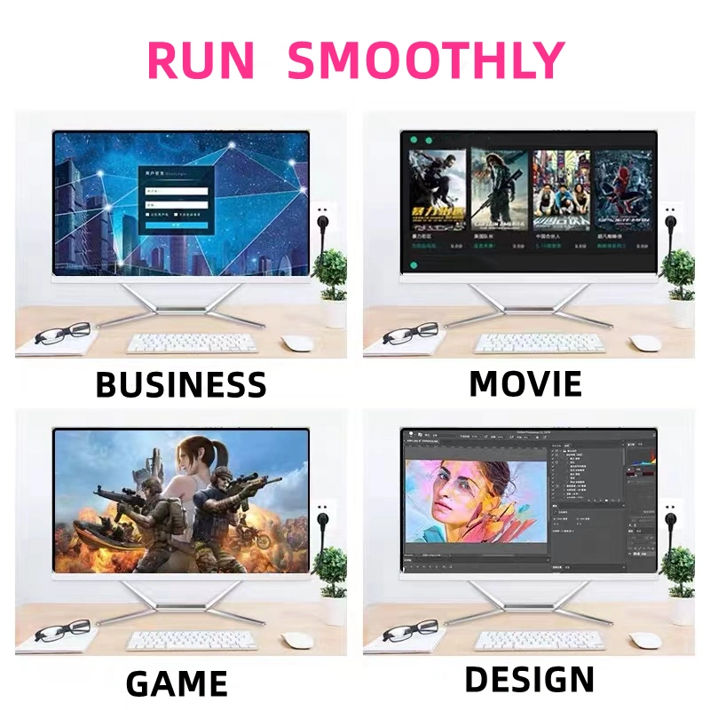 27 Inch Aio Touch Screen All in One Desktop Gaming Computer for Business or Home Use