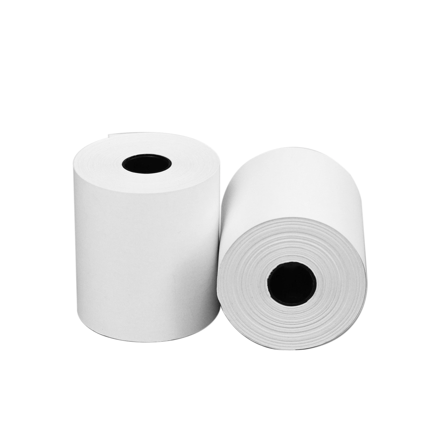 Papier thermique pour reçu de papier pâte à bois pour distributeur automatique de billets/PDV