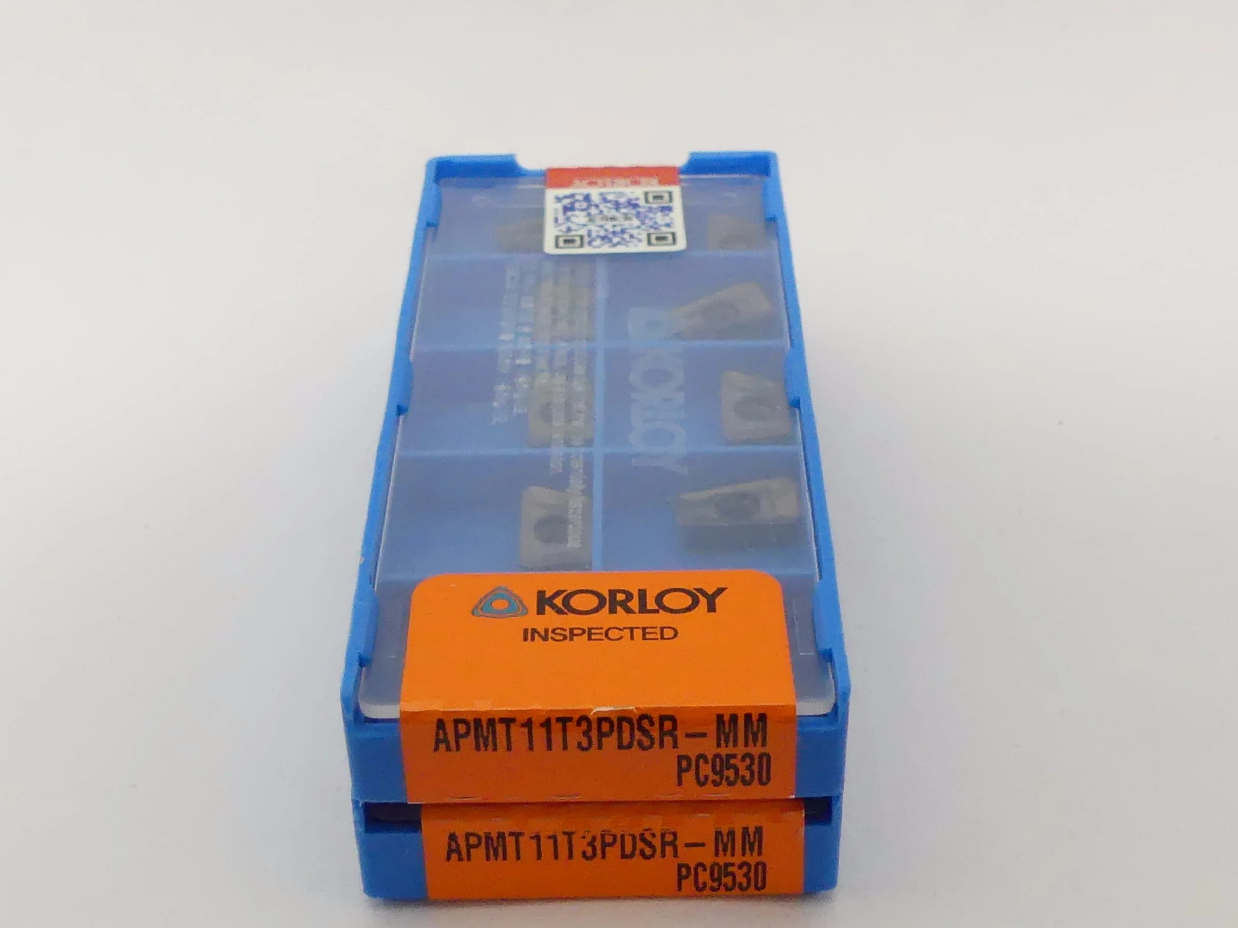 Korloy Apmt11t30pdsr-mm PC9530 pour des extrémités de fraisage de carbure d'outils