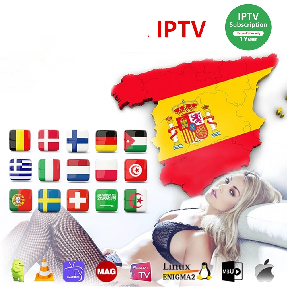 Crystal Ott IPTV - abonnement européen de 12 mois Code Pour Android Box TV M3U Suédois Grèce Tchèque ex Yu Europa grec