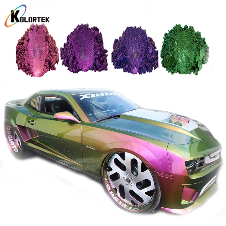 Colorshift Automotive Refinish Coating Chameleon Pigment