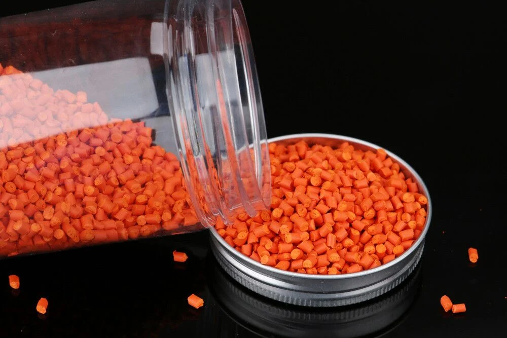 Plastic Orange Color Masterbatch for PP PE ABS EVA