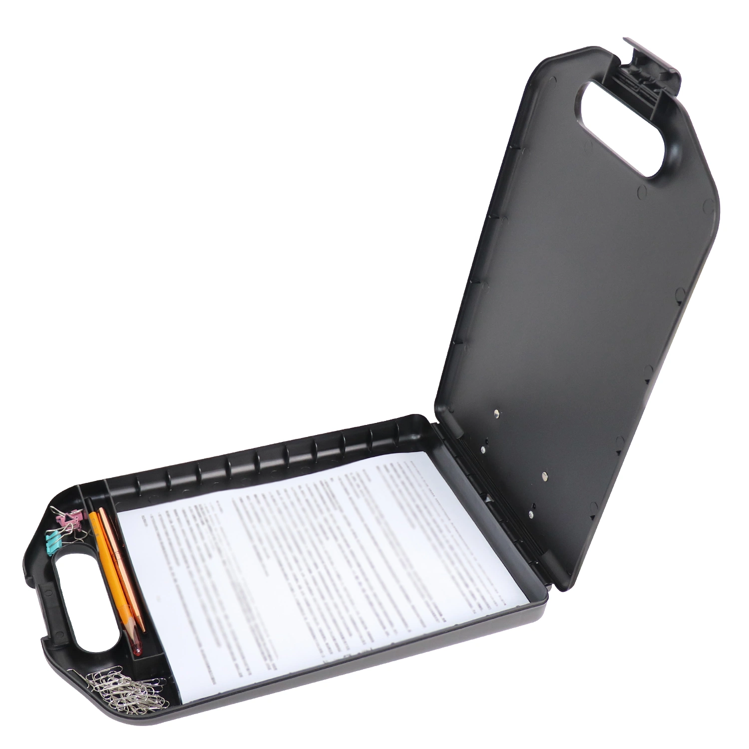 High-Quality Portable Calculator with File Storage Board Holder