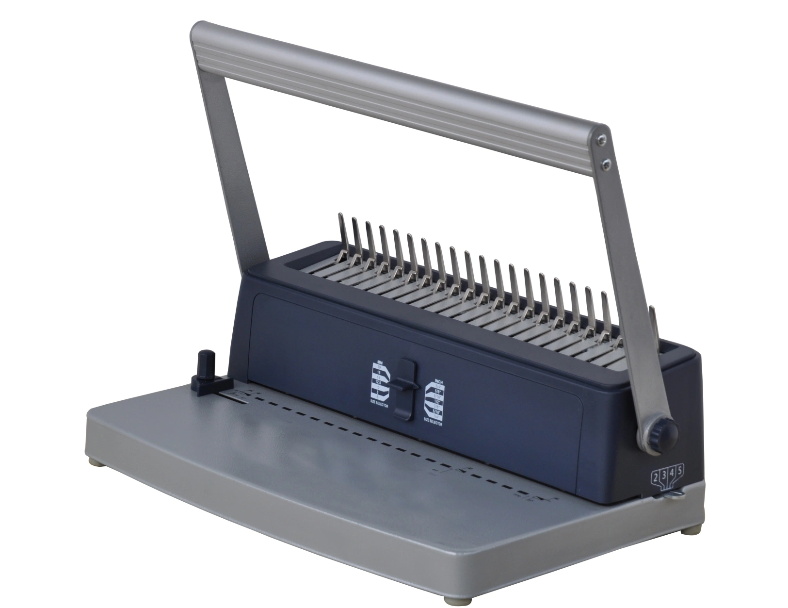 A4 Size Steel Comb 14.25mm Pitch Binding Machine for Book Bind (CB210 PLUS)