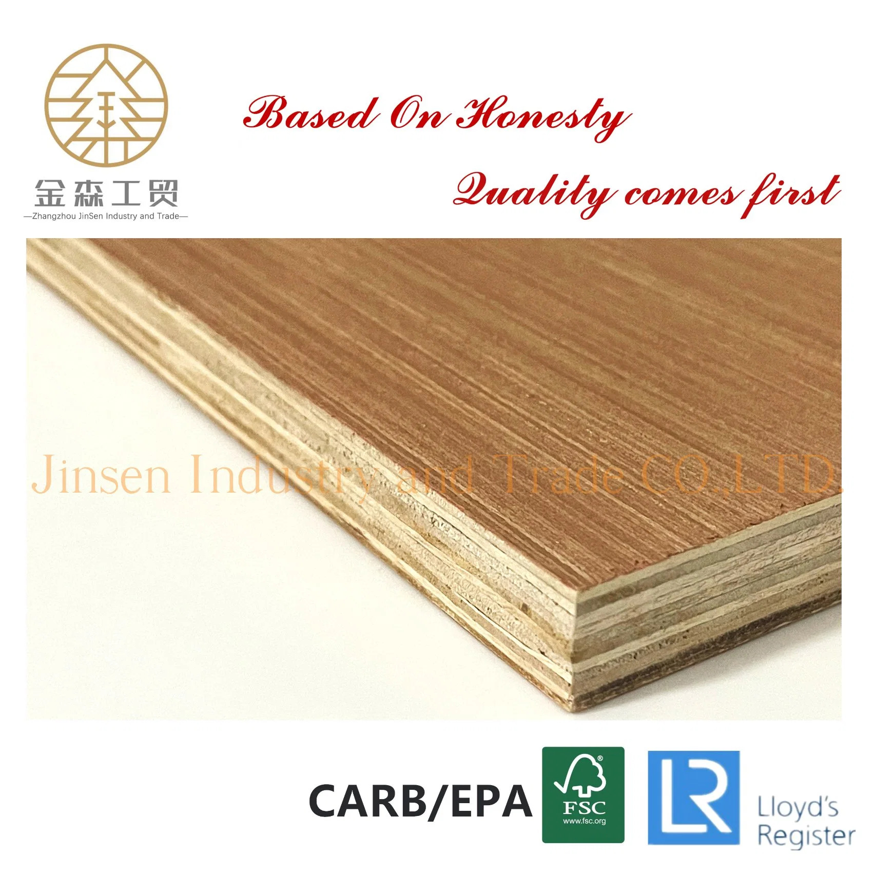 Best Quality Marine/Comemercial/Melamine Plywood with WBP Bonding Glue for Boat Building