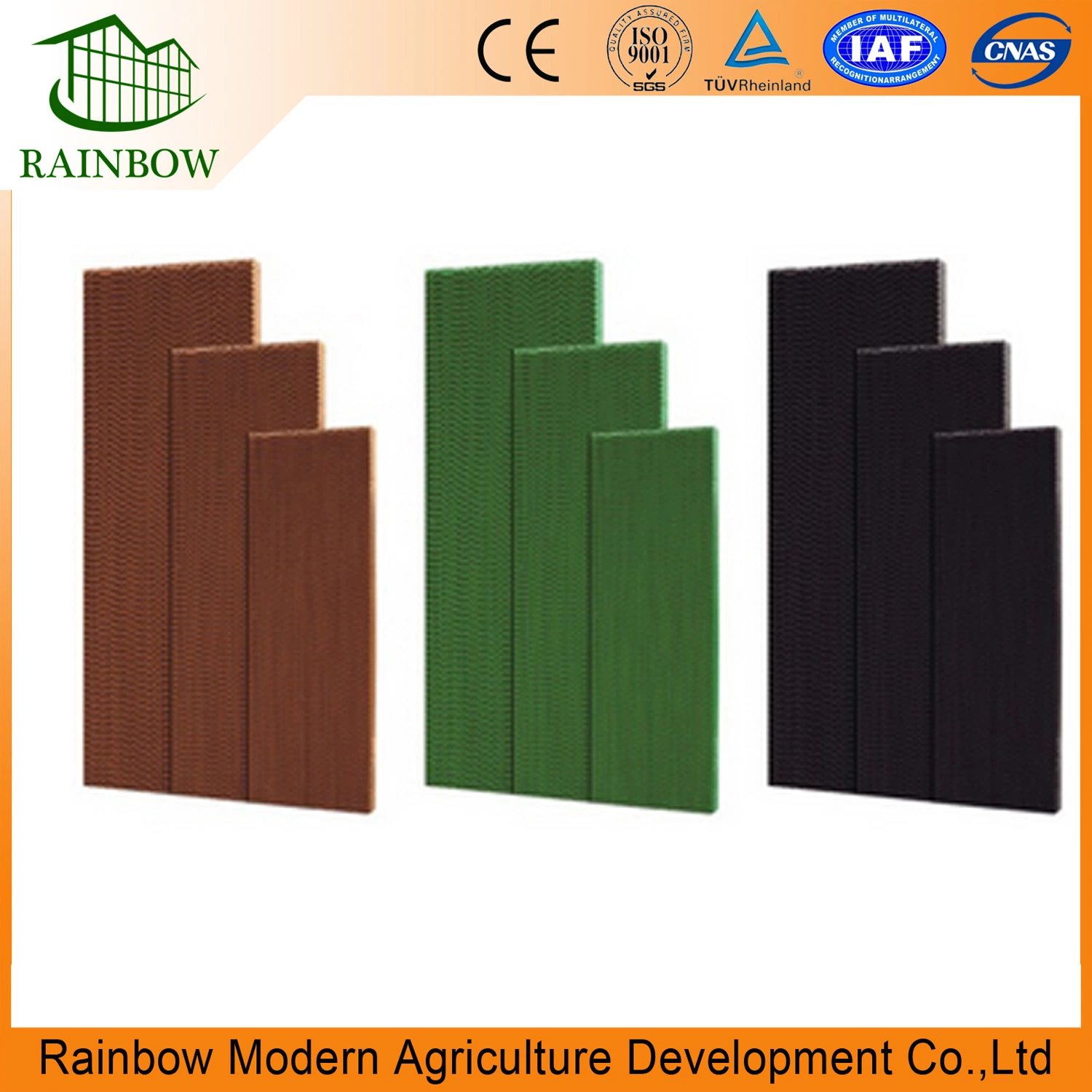 China Modern Greenhouse Cooling Pad System