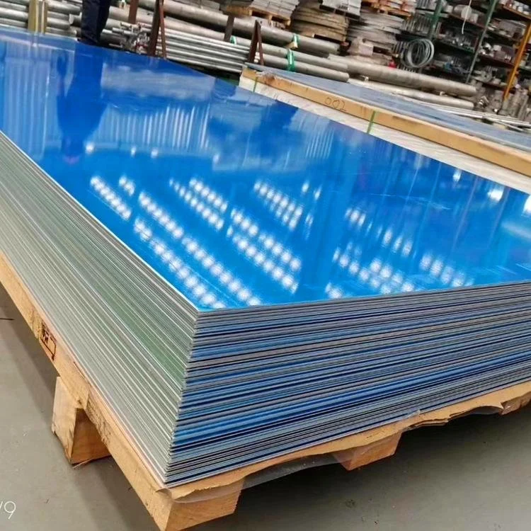 ASTM B209 Anodized 1050 1060 1100 2A12 3003 5052 5083 5754 6061 6063 7075 T6 H32 H24 O H112 Embossed/Color Coated Surface Polish Aluminium Plate