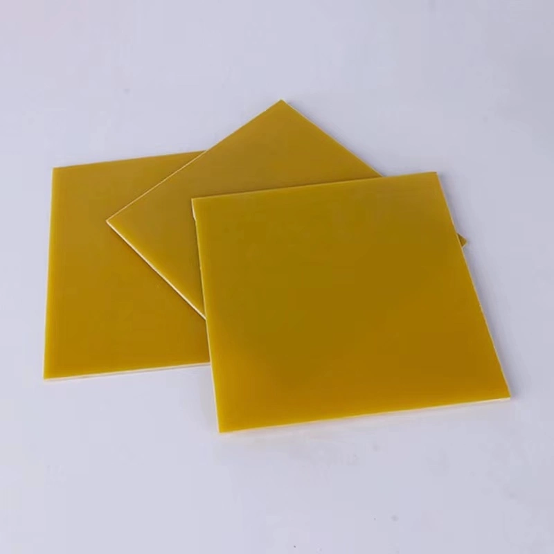 Manufacture Custom Yellow Flame Retardant Resin Insulated Fr4 Epoxy Board