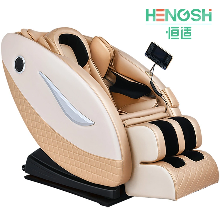 Mejores Ventas OEM Silla de masaje Shiatsu Ghe pedal eléctrico Smart 4D de calor de la Presidencia de la Gravedad Cero Precio Silla de masaje de cuerpo completo