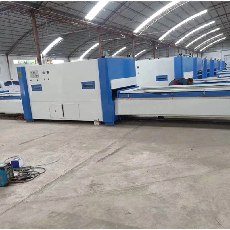 Cabinet Doors Automatic Coating Laminating PVC Film Vacuum Membrane Press CNC Machine