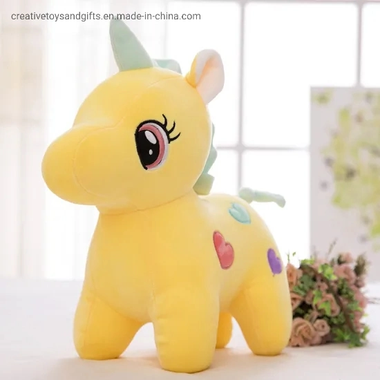 Venda por grosso por grosso fábrica direta de produtos de Baby Toy de alta qualidade Meninas adoráveis Peleches Peleches Peleches Soft Toy cute Brinquedos do Unicórnio de peluche gigante