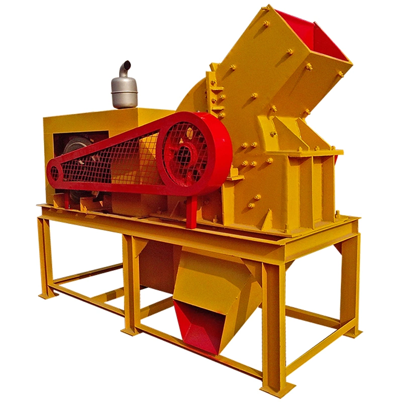 5-фазный молот Rock Gold Diesel Motor Crusher Glass Crusher до Песок для продажи