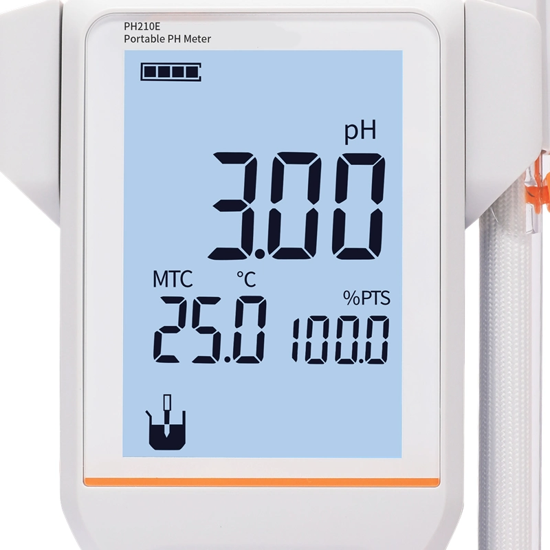 0,01pH puntos de calibración 3 Medidor de pH digital portátil