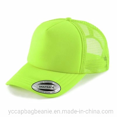 Solid Color Customize Logo Blank Mesh Cap