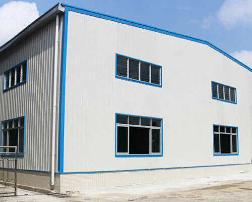 China Low Cost Steel Structure Q355b Q235B Weld H Beam Poultry Shed Prefabricated Farm House Building House for Chicken