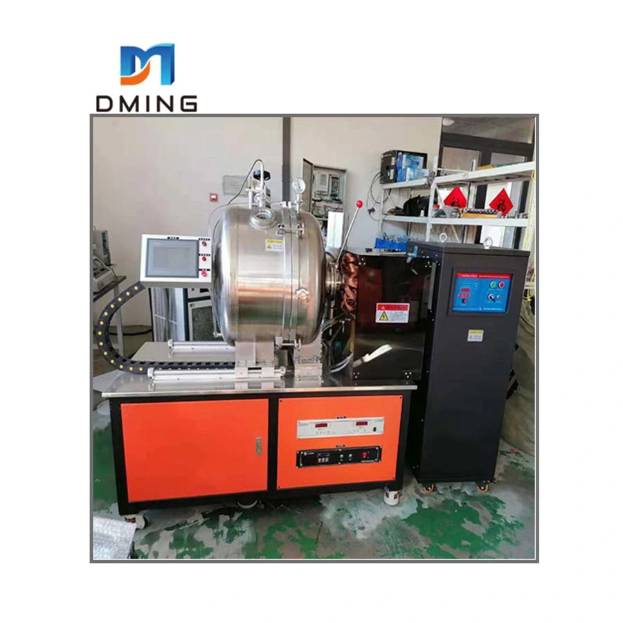 1800c 25kg 65kw Vacuum Induction Smelting Furnace Price Laboratory Vacuum Induction Melting Furnace with Casting for Laboratory Research