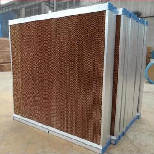 Aluminum /Stainless Steel Frame Evaporative Cooling Pad System for Greenhouse